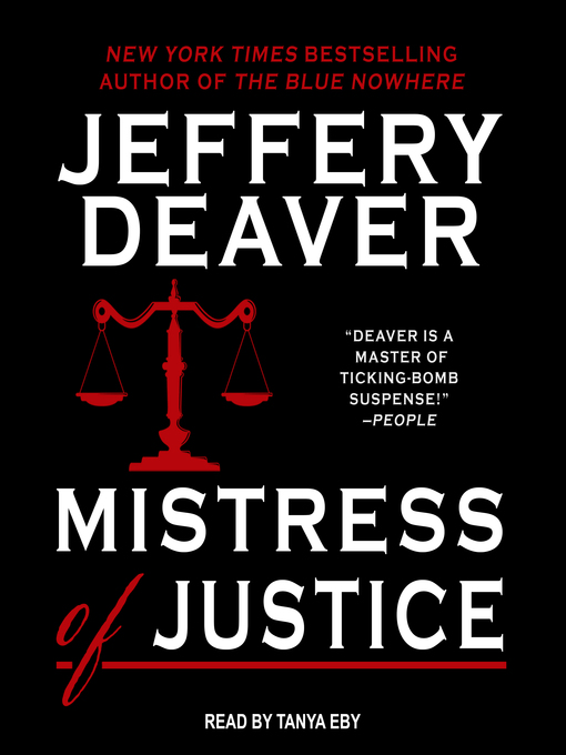 Title details for Mistress of Justice by Jeffery Deaver - Wait list